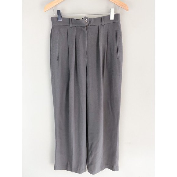 Giorgio Armani Gray Two Piece Wool Suit Women's 42 / Medium / 6 - Picture 2 of 9